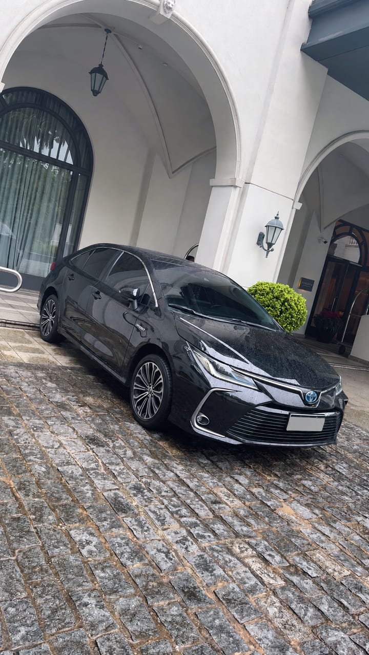 Toyota da JR em atendimento em hotel